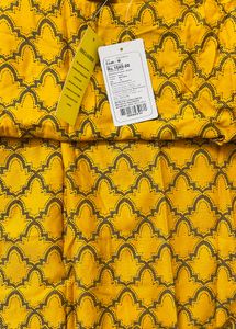 Elegant ethnic Mustard Maxi Dress - size M