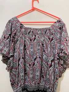 Paisley Print Top till 42
