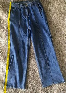 Wide Leg Denim Jeans