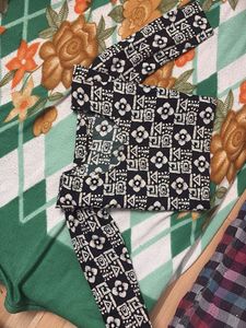 Patterned Black kurti