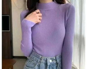 high neck winter sweatshirt