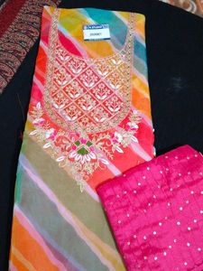 Party Wear Suit(stiched )