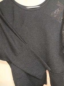 Black casual Top