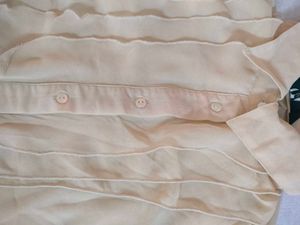 Formal See Through Shirt Women