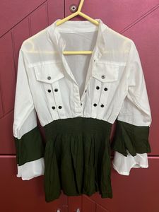Cinched Tunic Top