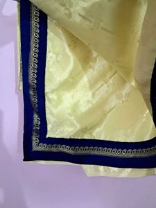 Lemon Yellow Saree