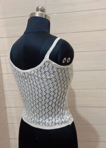 Vero moda crochet y2k vintage cami top