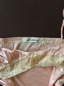 Peach Lace Cami Top