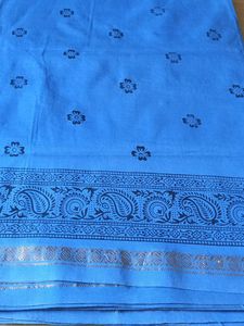 Blue Ethnic Saree