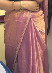Elegant Purple Saree
