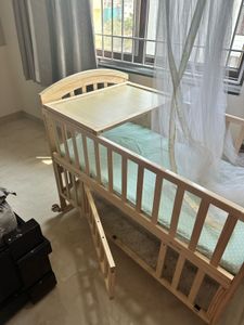 Baby Cot with Mosquito Net