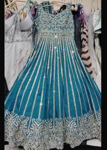 Elegant Ethnic Gown Pant with Dupatta
