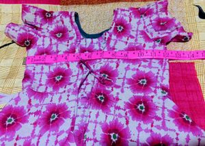 Floral Pink Pajama Set