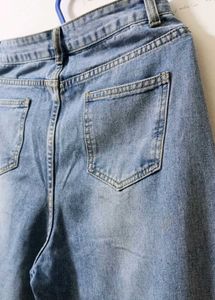 Distressed Denim Jeans