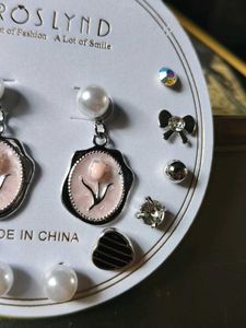 Roslynd Earring- New set of 7 pair