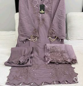 Pakistani Cutwork Dress