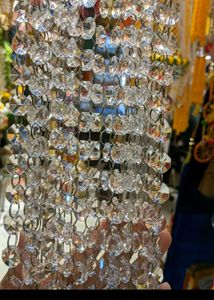 Pack of 2 Elegant Crystal Beaded Curtain Strings