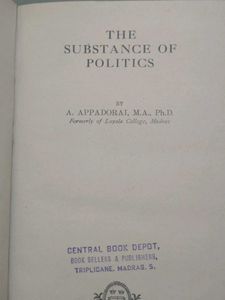 The Substance Of Politics
