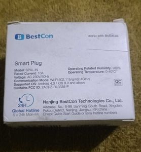 BestCon SP4L-IN WiFi Smart Plug 16A Electrical