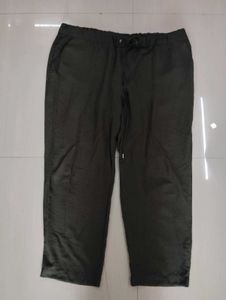 Olive Green Casual Pants
