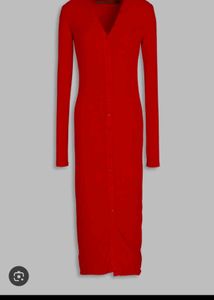Red Midi Dress