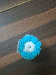 Blue Flower Hair Clip
