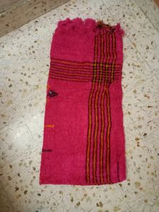 Shining Pink Colour Shawl For Women 💝