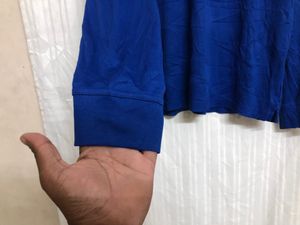 Chaps Blue Long Sleeve T Shirt