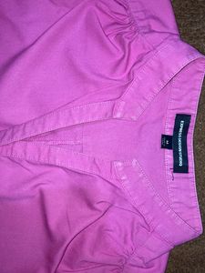 Pink Button-Down Top