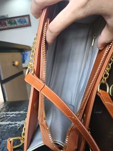 Faux Leather Sling/Hand Bag