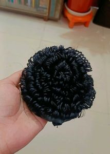 Curly Hair Bun Extension