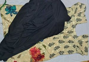 Black Silk Patyali Suith