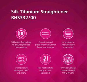 Philips Straightener 2000 - Pink
