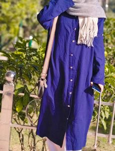 Blue Tunic Top