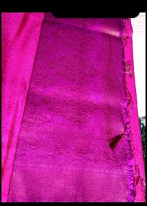 Beautiful magenta saree