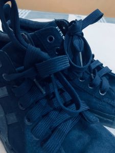 Price Dropped🩷Velvety Canvas High. Neck Shoes
