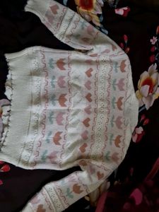 Floral Knit Cardigan