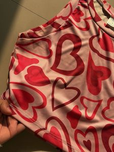 Heart Print Tank Top