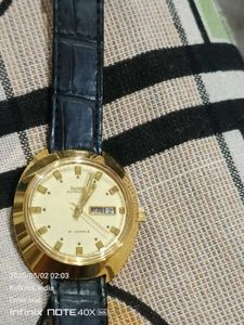 Vintage Gold Tone Automatic Watch