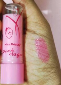 LIP STICK ( Pink Magic By Kiss Beauty )