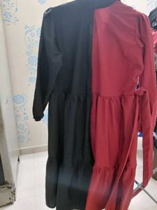 New Unused  Two-Tone Midi Shirt top