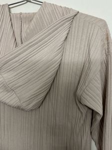 Zudio Ribbed Knit Hoodie