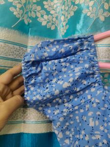 Floral Tie-Front Dress
