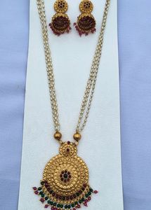 New HARAM with Pearl Layered Chain