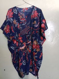 Jaipuri Kaftan Night Suit Set