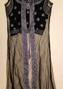 Black &amp; Gray Indowestern
