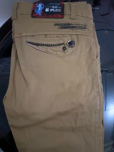 New Brown Pant For Men Size -30