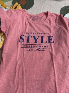 Pink Style Tee