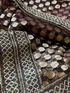 Brand New Net Polka Dots Saree With Blouse