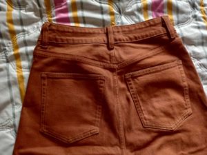 Trendy Brown Jeans